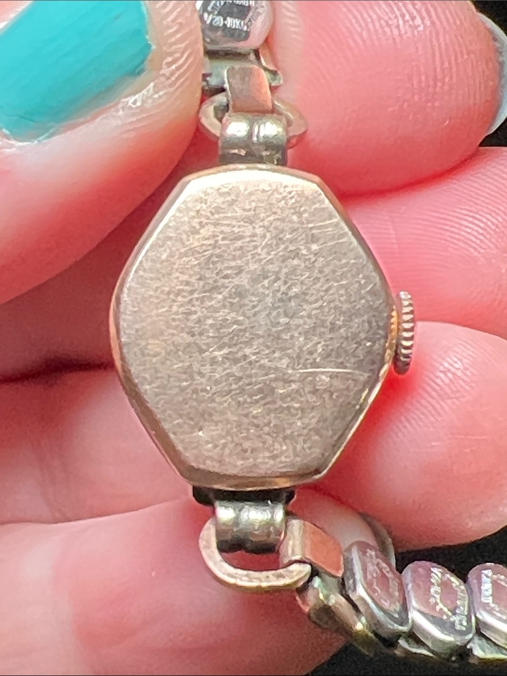Antique Watch Lot Driva Ombré 10K Gold Filled Stratford USA & Cafaro Duro Brite - Picture 9 of 10